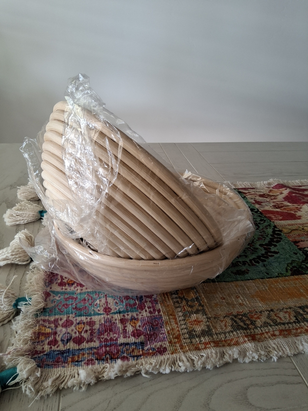 Natural Rattan Bread Proofing Basket - Neutral - Picture 2 of 3
